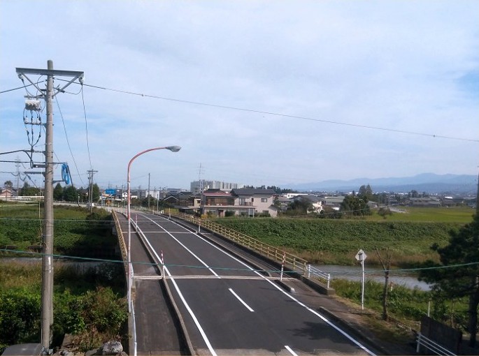 一般県道辻滑川線道路総合交付金（防災・補修・点検）江尻橋橋面防水工事