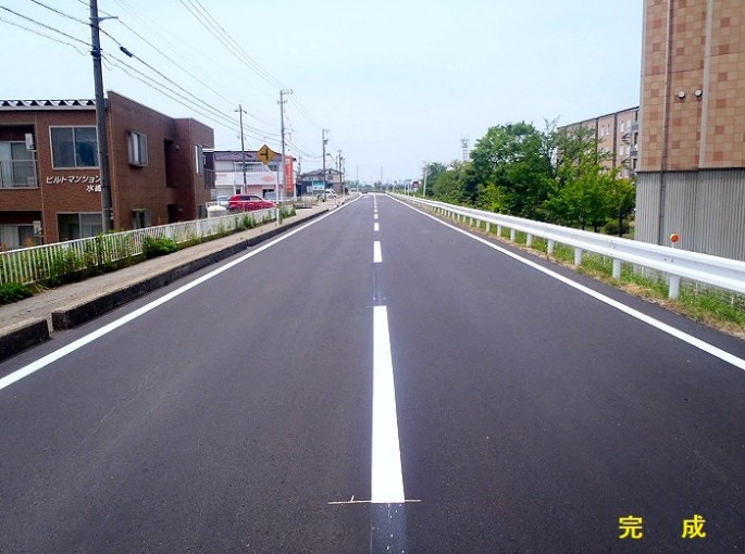 一般県道辻ヶ堂市田袋線県単独道路維持修繕舗装補修工事