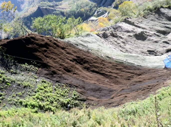 H26　有峰地区渓岸対策（一の谷）工事