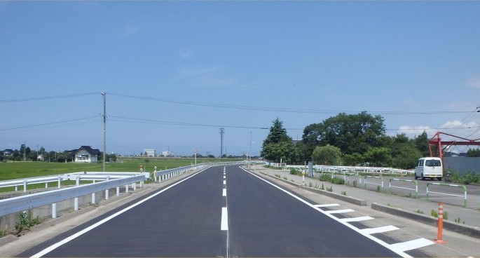 一般県道辻ケ堂市田袋線道路総合交付金（防災・災防・修繕）舗装補修工事