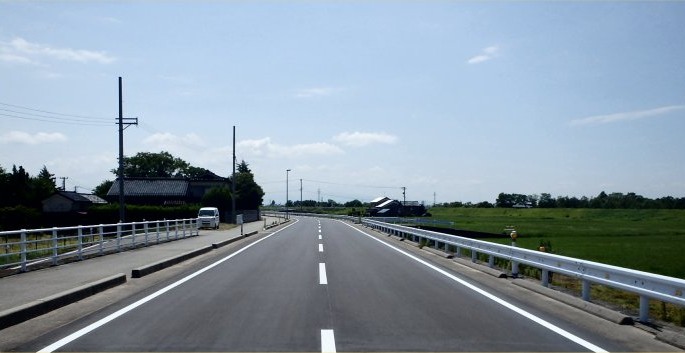 一般県道辻ケ堂市田袋線道路総合交付金（防災・災防・修繕）舗装補修工事