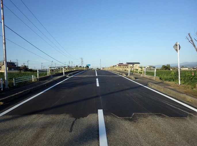 一般県道辻滑川線道路総合交付金（防災・補修・点検）江尻橋橋面防水工事