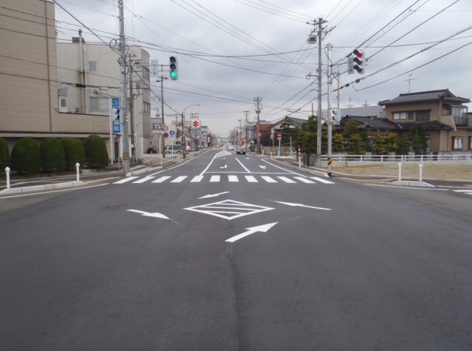 中老田小泉線道路舗装工事