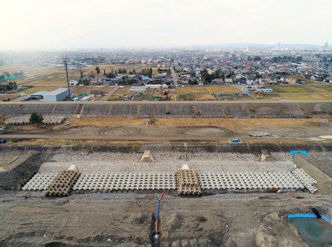 常願寺川・朝日護岸その7他工事