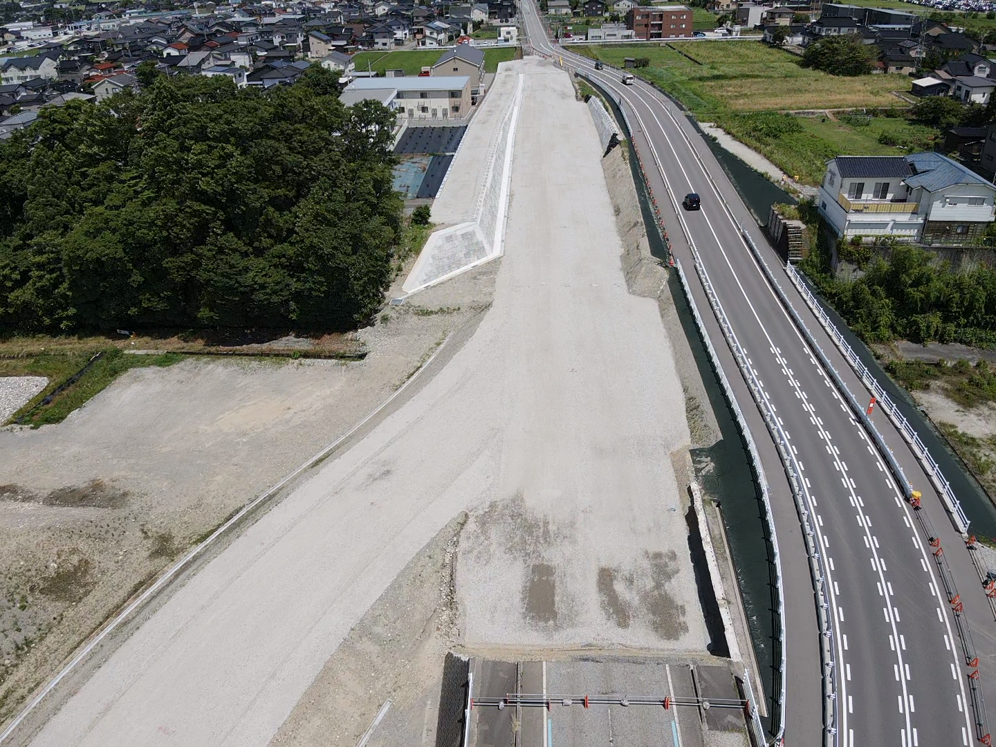 R4・5福居IC迂回路その２工事