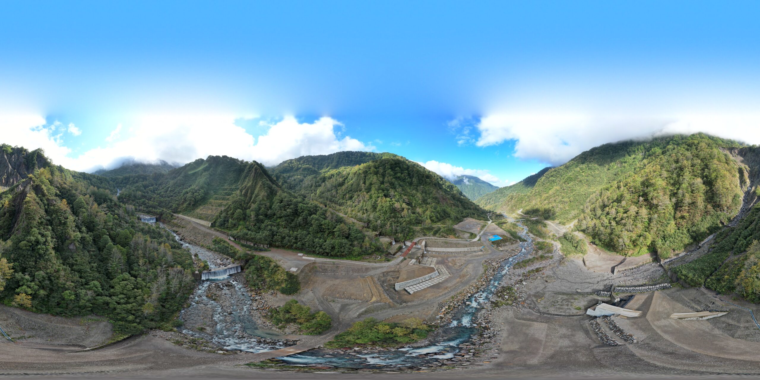R５　有峰地区渓岸対策（多枝原谷）工事