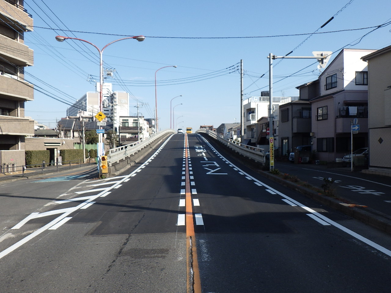 北朝霞陸橋改修工事