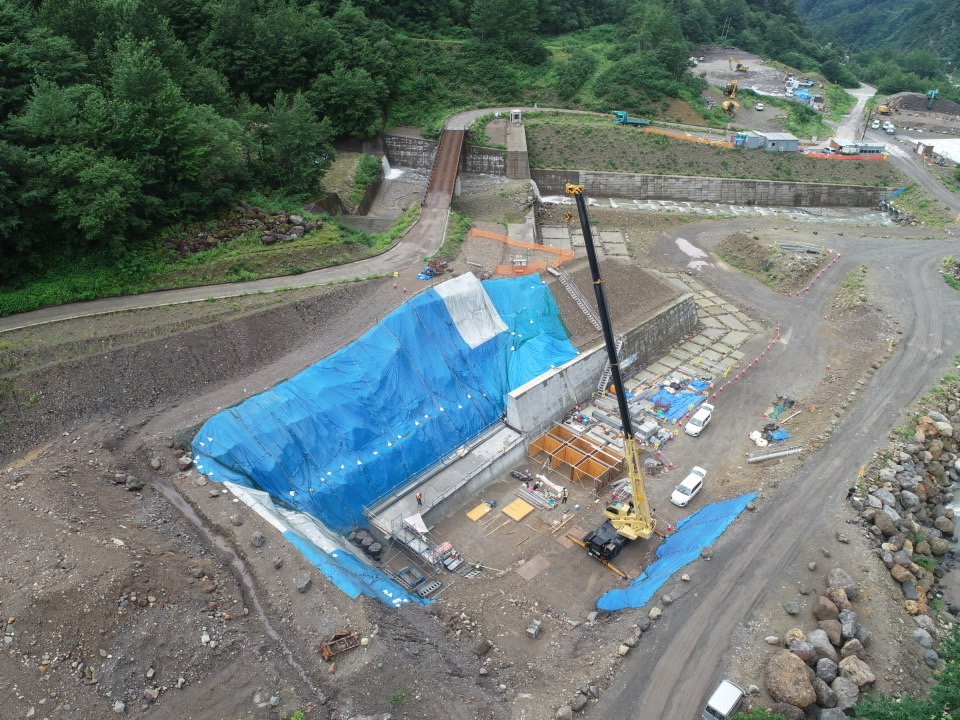 R6有峰地区渓岸対策（多枝原谷）工事