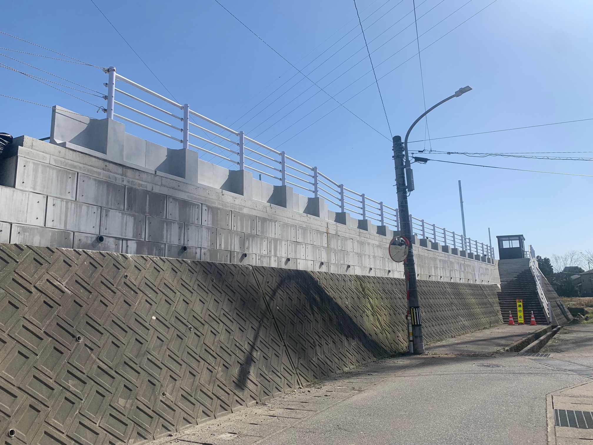 神通川・有沢堤防強化その４工事