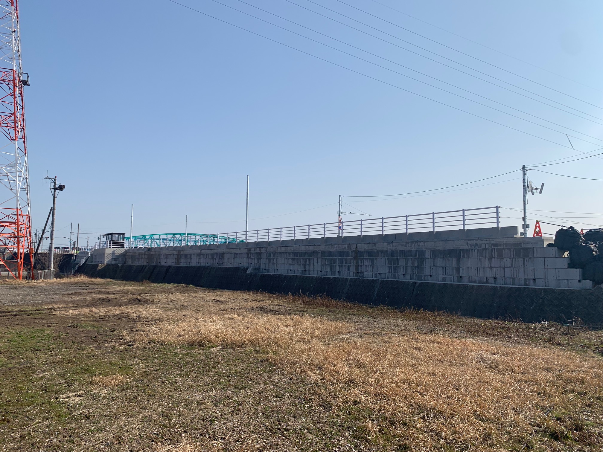 神通川・有沢堤防強化その４工事