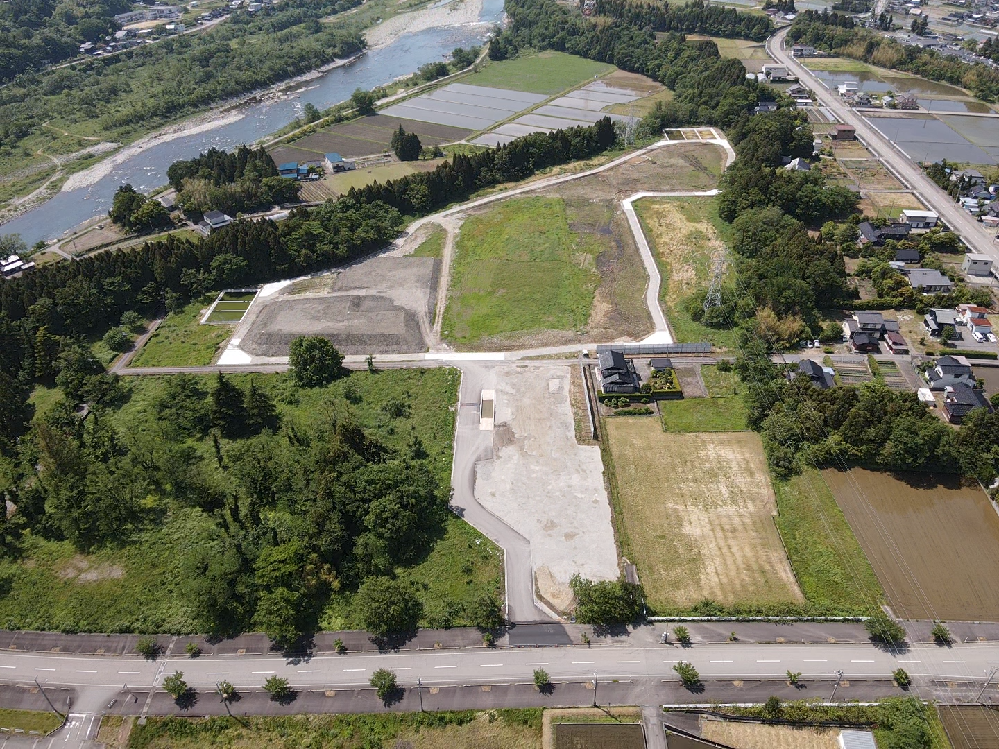 加納地区他道路改良工事